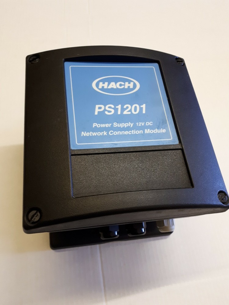 HACH PS 1201 POWER SUPPLY 52010-60 12V DC Network Connection Module