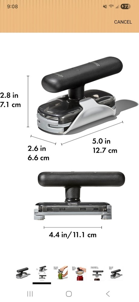 OXO Good Grips Twisting Jar Opener with Basepad