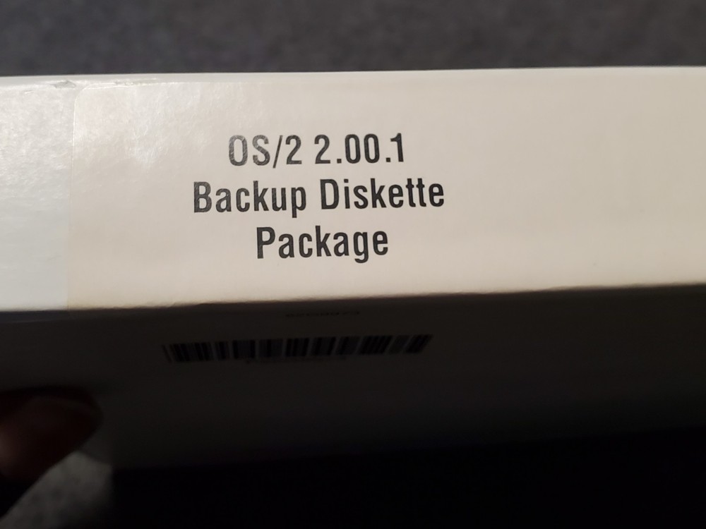 IBM OS/2 V2.00.1 Official Backup Diskette Package #A