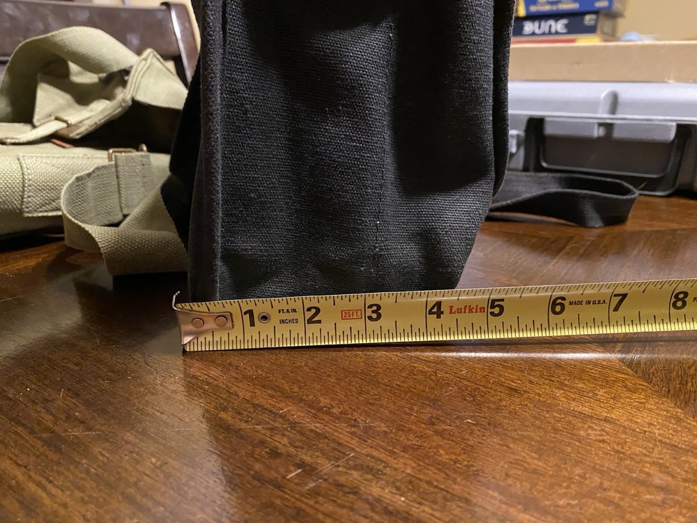 Map Case and Gas Mask Bag Lot