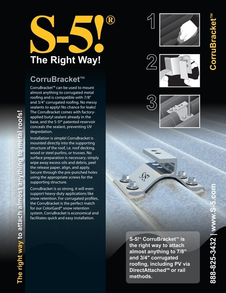 S-5! CorruBracket Mounting Bracket