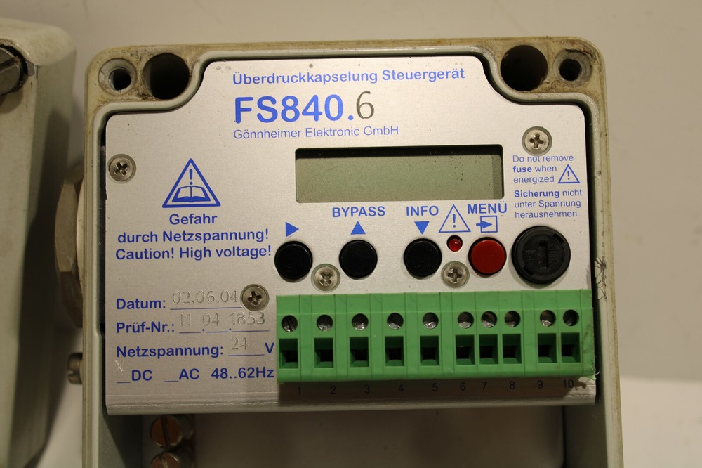 Gonnheimer FS840.6 Control Unit