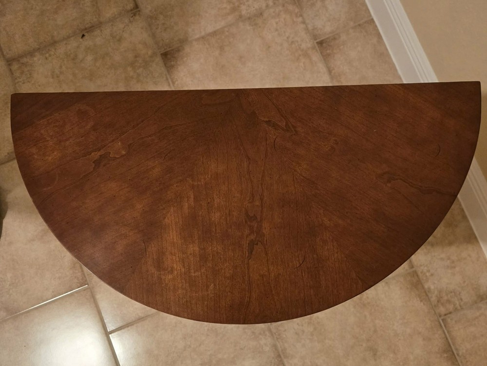 Bombay half moon table