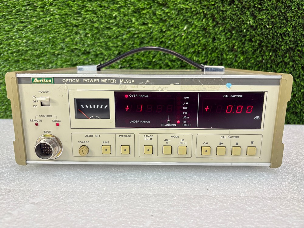 Pre Owned | Anritsu ML93A Optical Power Meter - Beige | Great Condition