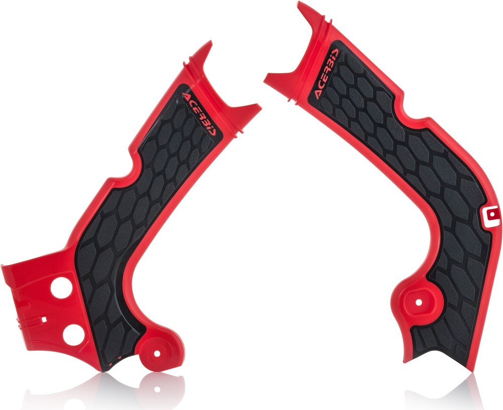Acerbis 2630711018 X-Grip Frame Guard - Red/Black