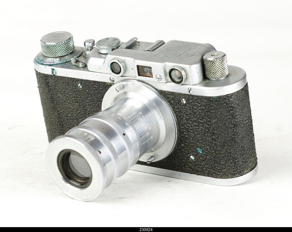 Soviet Camera FED-1 + Lens Fed 100mm
