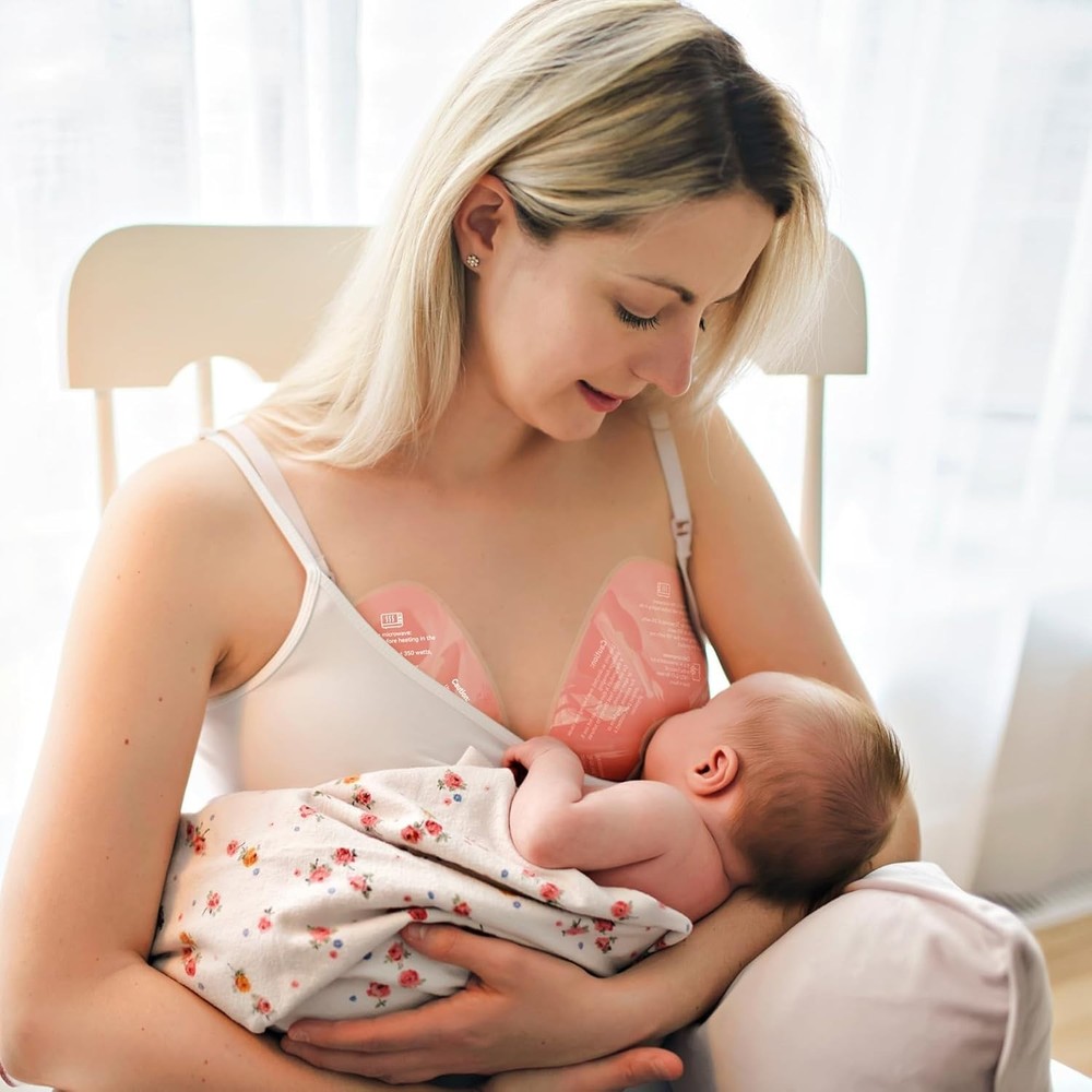 Breastfeeding Essentials: Larger Hot & Cold Packs with Soft Covers, 2 Pack