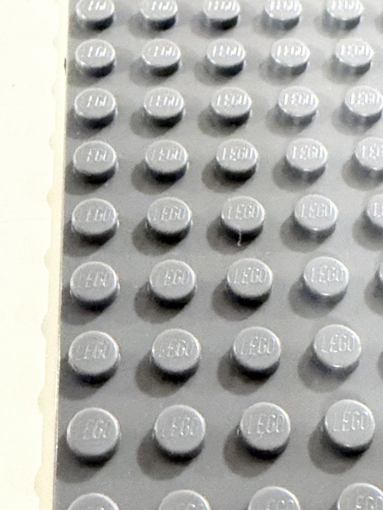 Lego Gray 16x32 Building Plate Baseplate