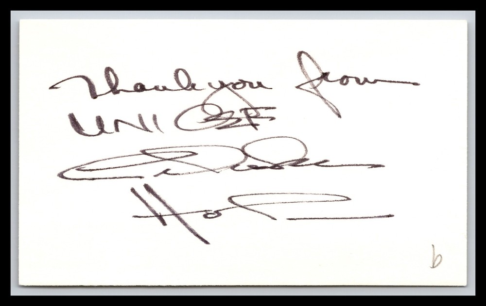 Celeste Holm - Actress - 3x5 Card - Signed / Autograph (b)