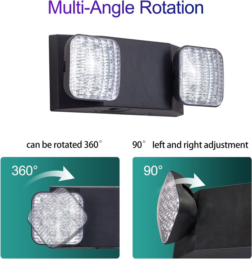 TANLUX LED Emergency Light Battery Backup 1 Pack