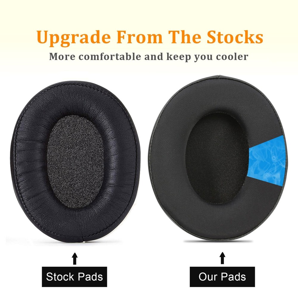 HyperX Cloud 2 Earpads Cooling Gel Alpha Ear Cushions Pads, Black