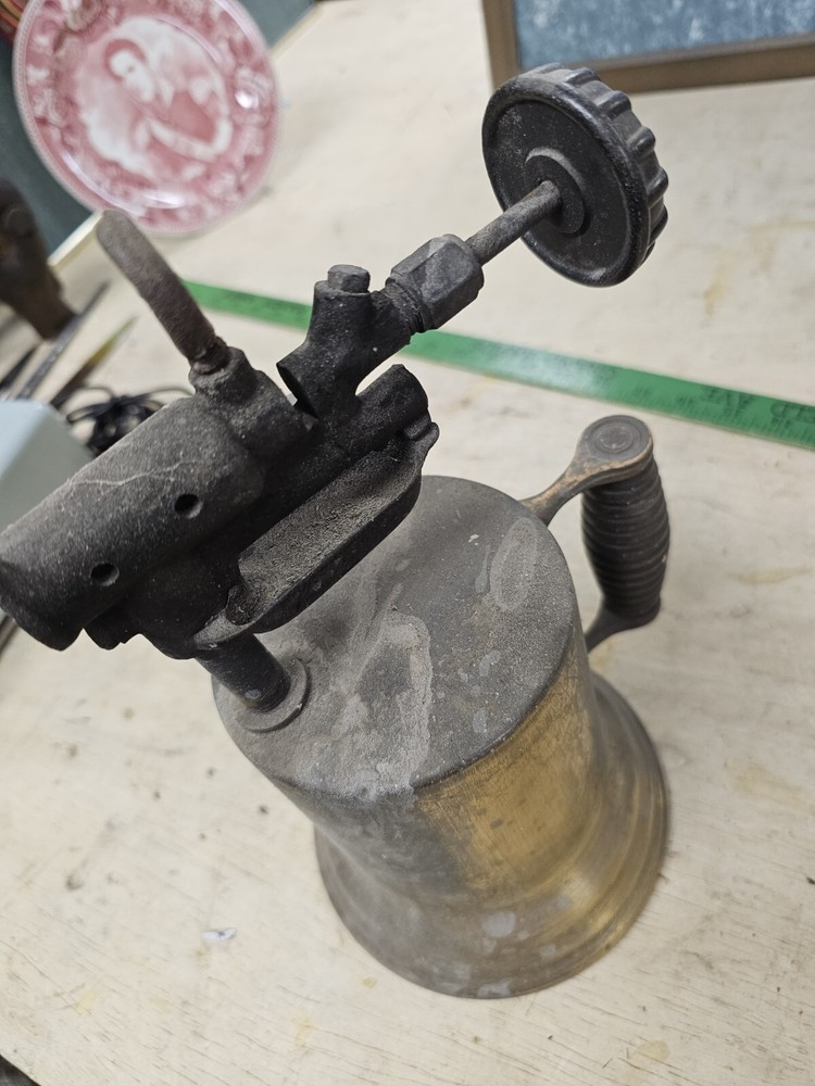 Vintage Dunlap Brass Blow Torch Model