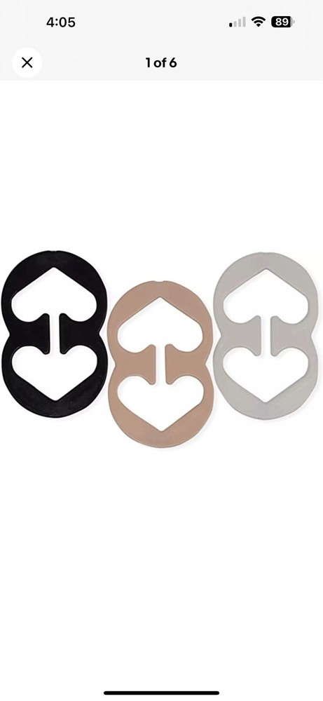 Razor Clips Bra Strap Clips (2 Types) Cleavage Control (9 Pieces)