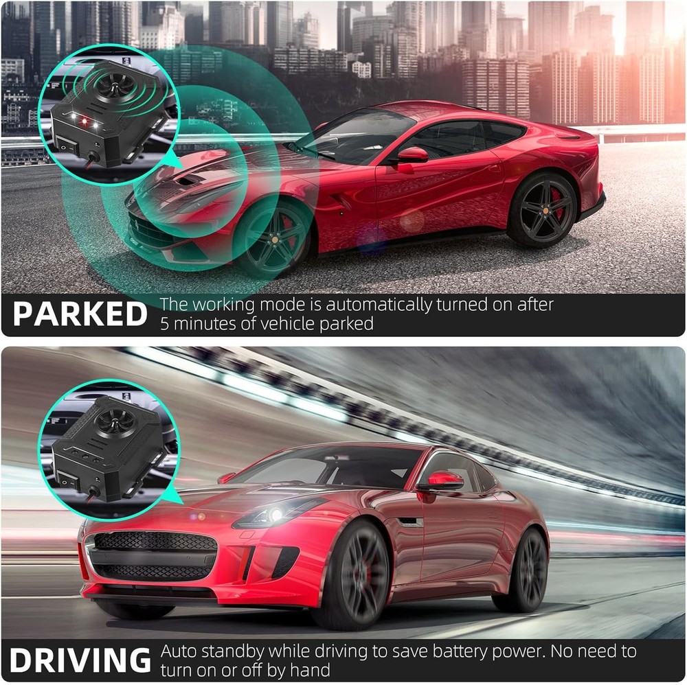 Ultrasonic Car Mouse & Rat Repeller 4 Pack – Safe Engine Protection Device