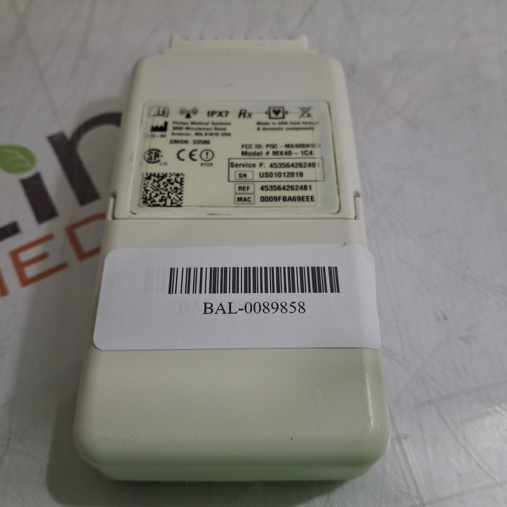 Philips MX40 1.4 ECG 865350 Telemetry Transmitter