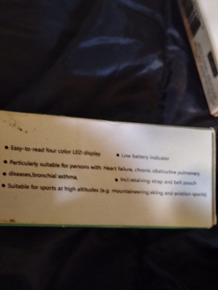 pulse oximeter finger LK87