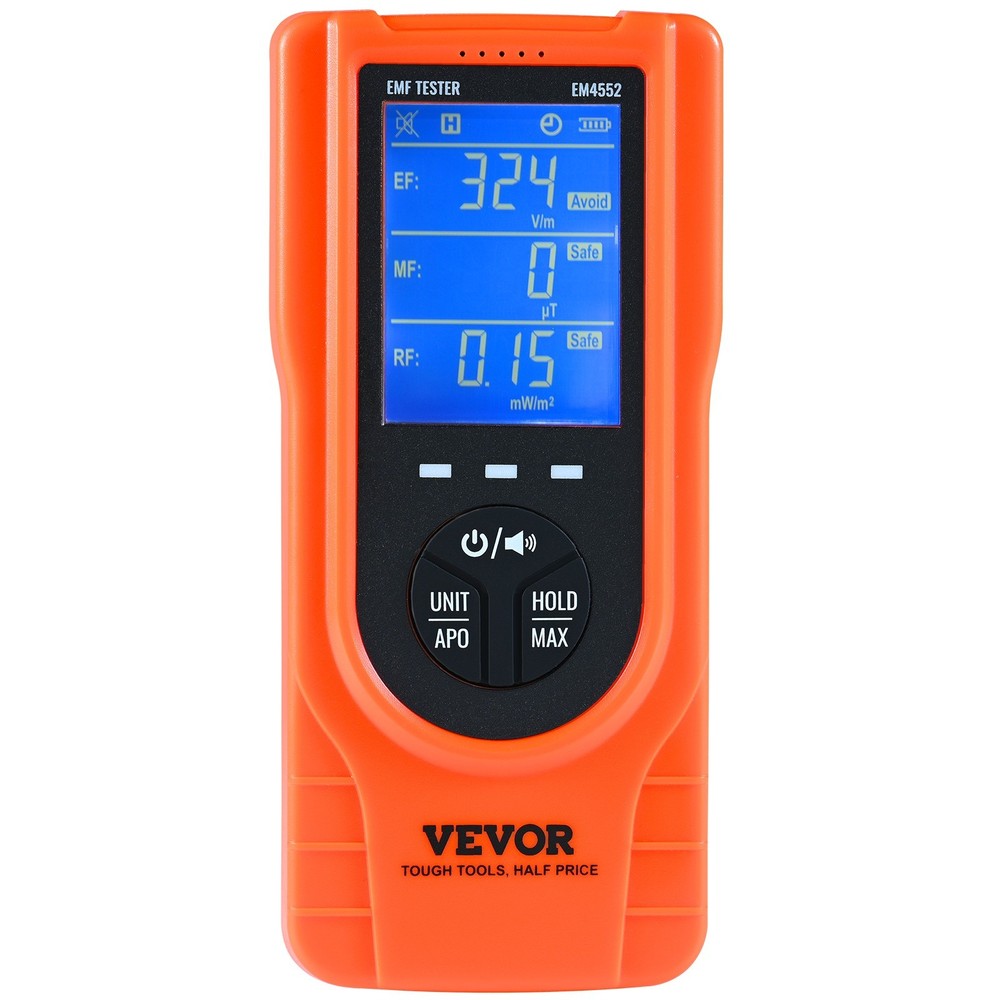 EMF Meter, 5Hz 3.5GHz, Handheld Rechargeable Electromagnetic