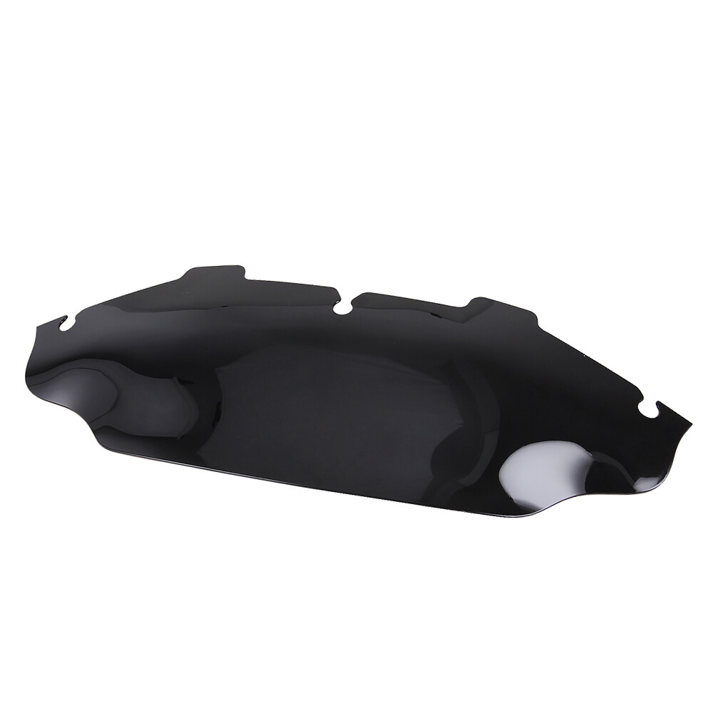 For Harley Touring Glide FLHT FLHTC Batwing Black 6" Wave Windshield Windscreen