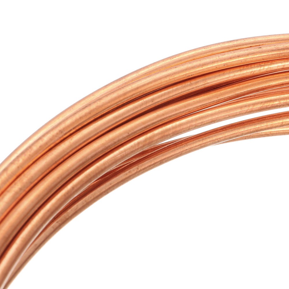 Refrigeration Tubing 3.5mm OD 2.5mm ID 9.8Ft Length Copper Tubing Coil