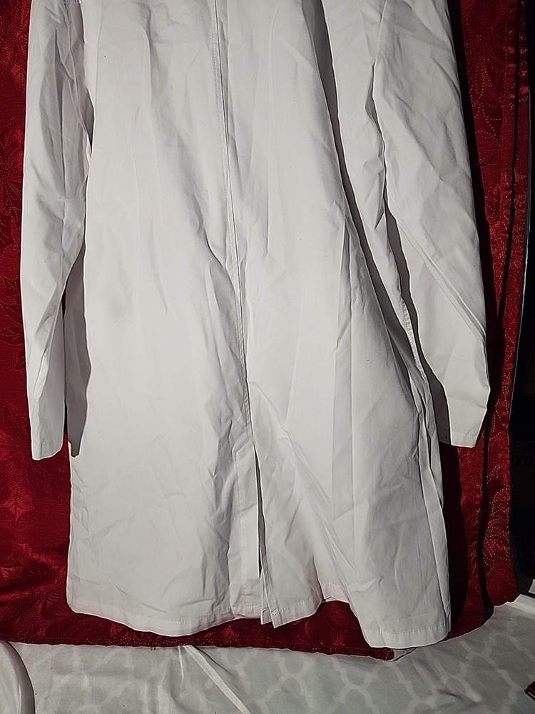 Lab Coat White Dress A Med Size M