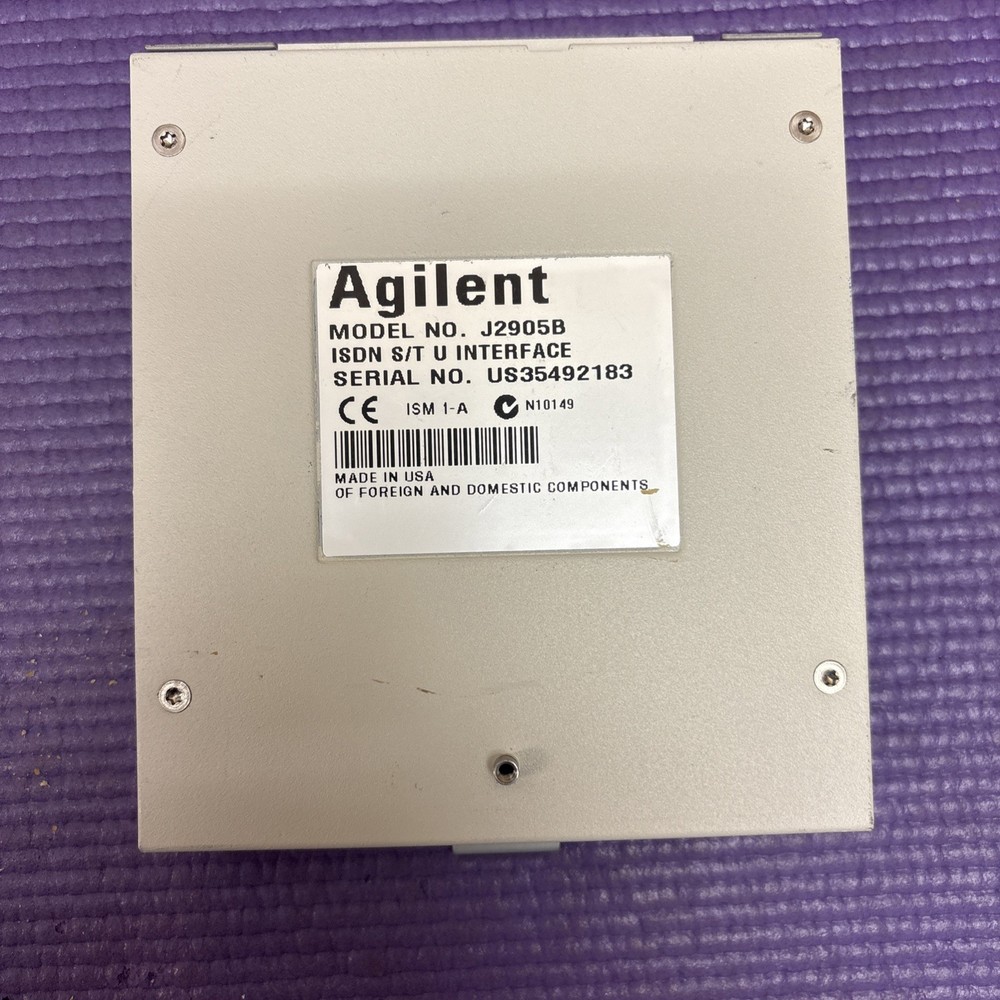 Agilent J2905B ISDN S/T Interface
