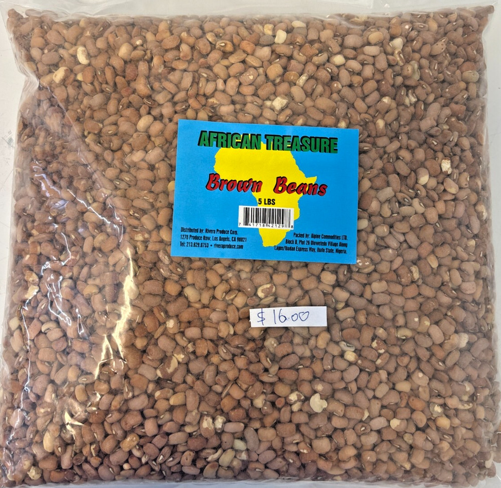 Brown Beans African Treasure 5lbs
