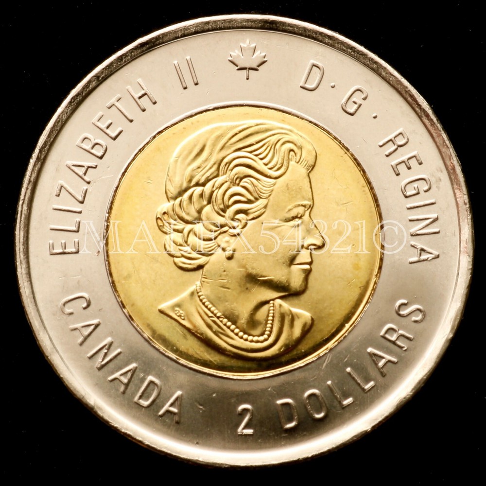 🇨🇦​ CANADA 2020 COLOURED "BILL REID" 2 DOLLARS UNCIRCULATED