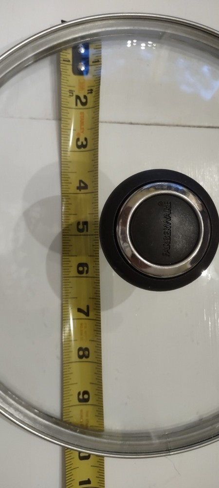 Farberware lid 9.25" inner rim Replacement for pot pan Glass
