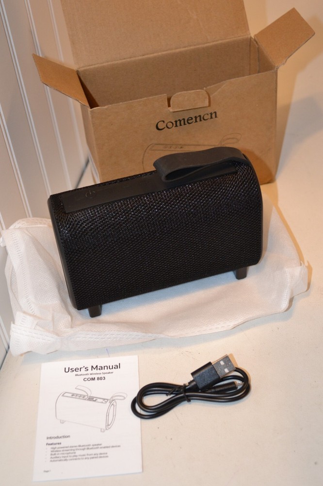 Comencn Portable Bluetooth Speaker Unique Shape Design