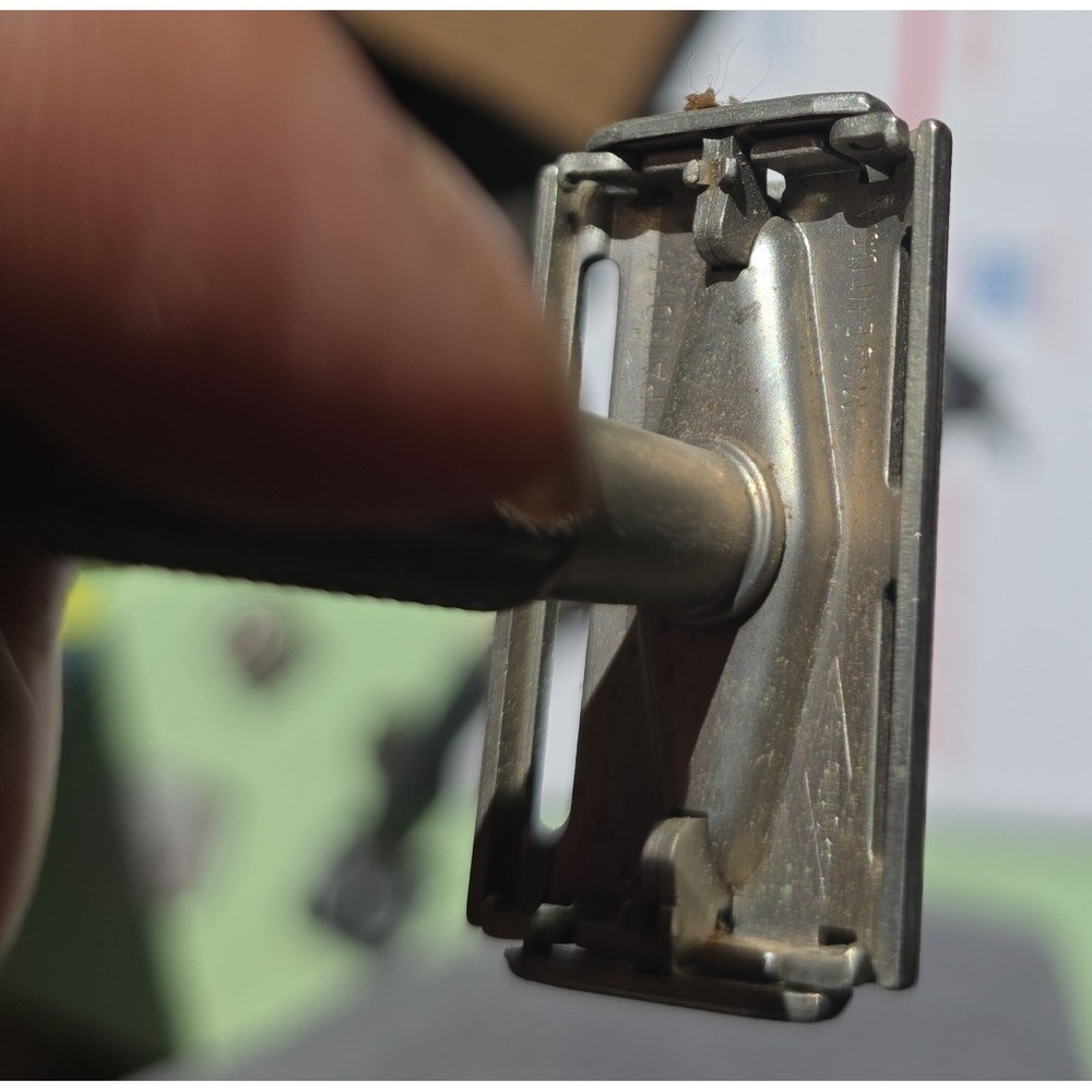 Vintage Gillette Techmatic Adjustable Safety Razor + Two More Razors