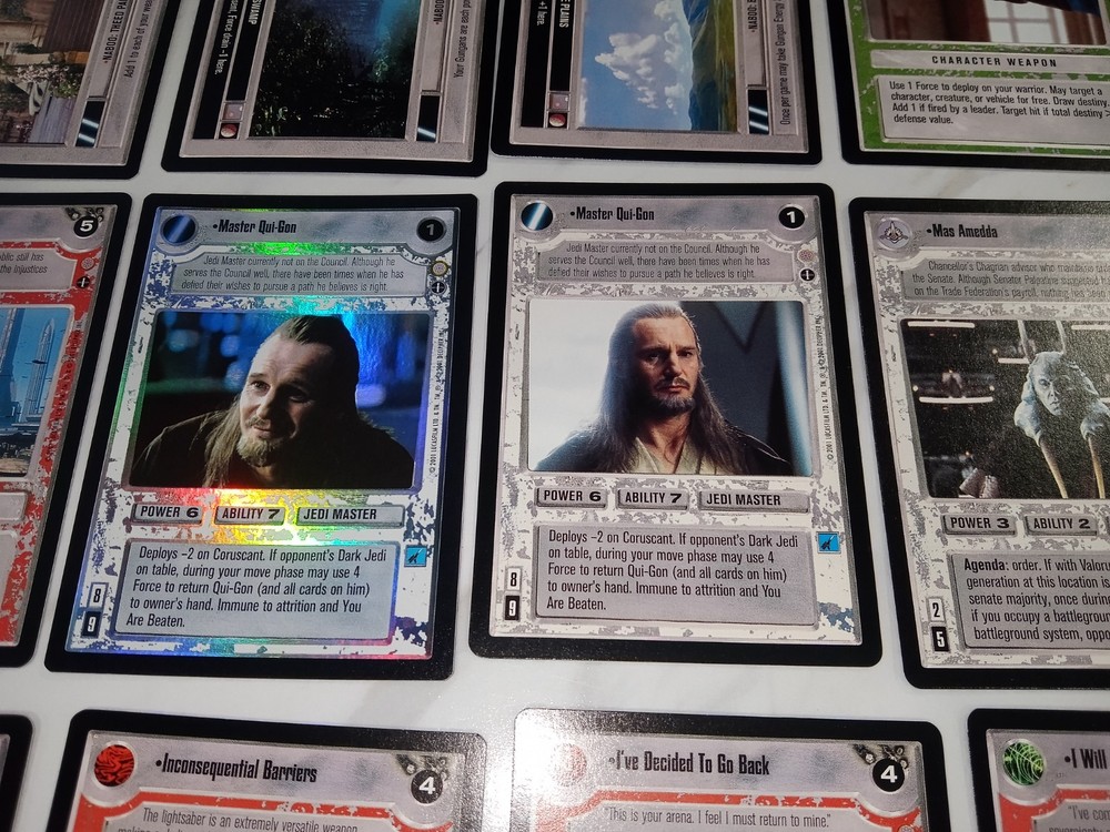 Star Wars CCG Coruscant Complete Set (Base + Rules + Checklists + All AIs) READ