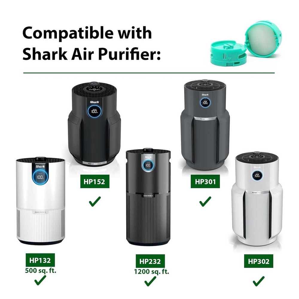 for Shark Odor Neutralizer Technology 6-Pack Replacement Cartridges 1541FC3000