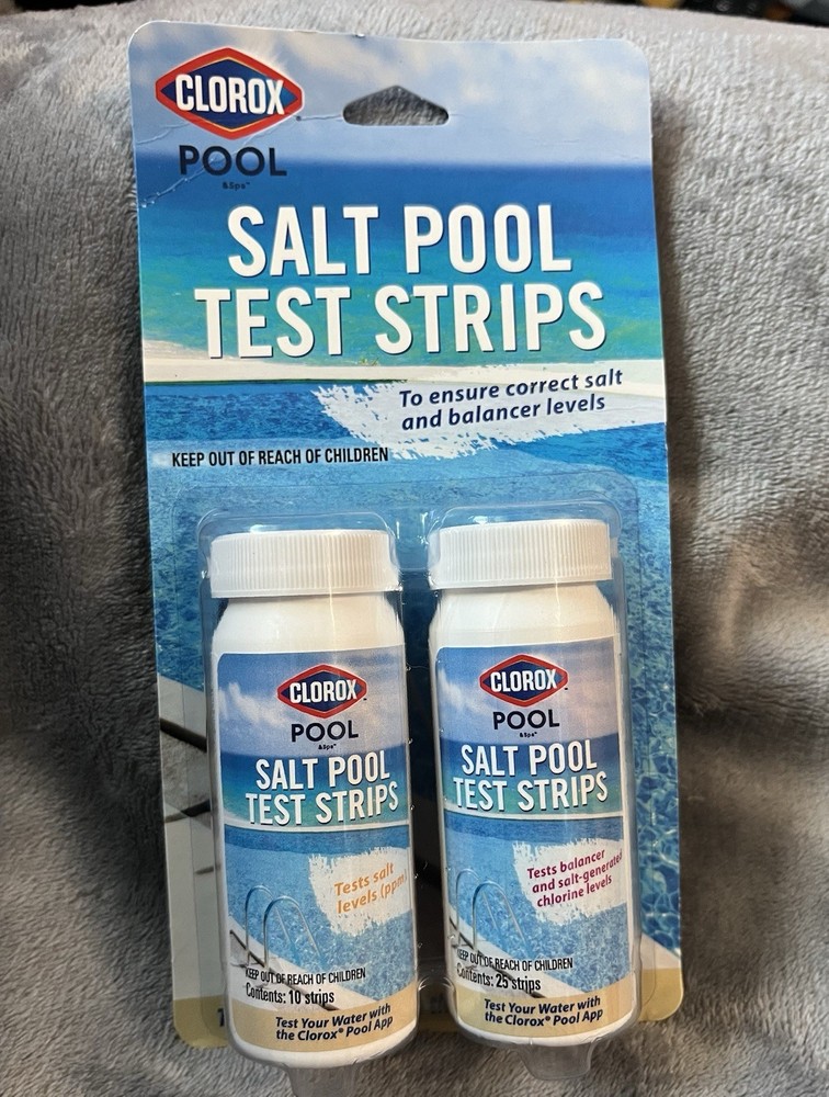 Clorox Salt Water Pool Test Strips