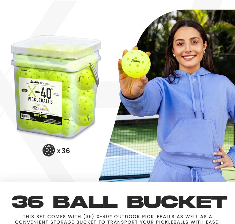 Franklin X-40 Pickleballs - Performance & Durability