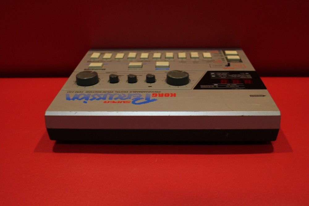 USED Korg Super Percussion DDM-220 Programmable Digital Drum U1990 230928