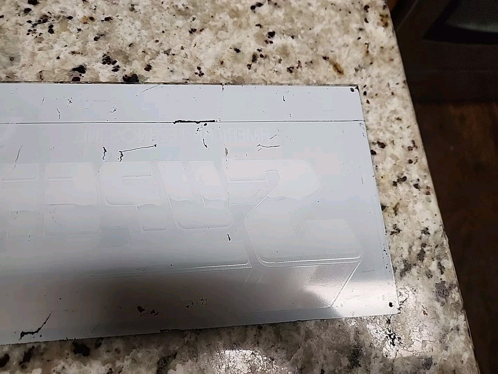 WWF Superstars Arcade Marquee / Technos / Plexiglass