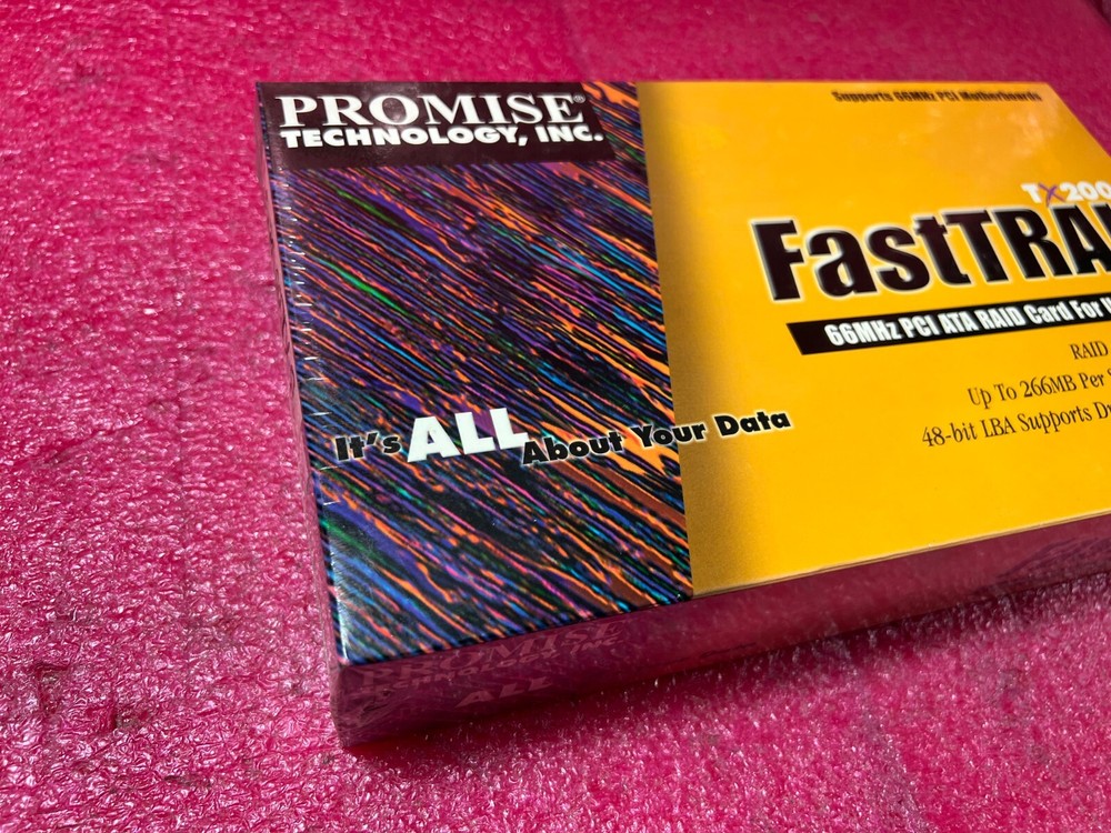 1 Pc Promise FastTrak TX2000 PCI IDE Raid Controller Card NEW