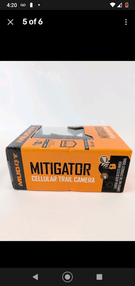 Game & Trail Camera Cellular By Muddy Mitigator Brown