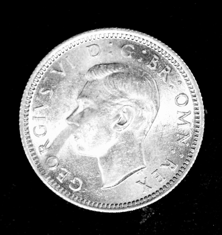 Great Britain, Six Pence 1943 silver coin