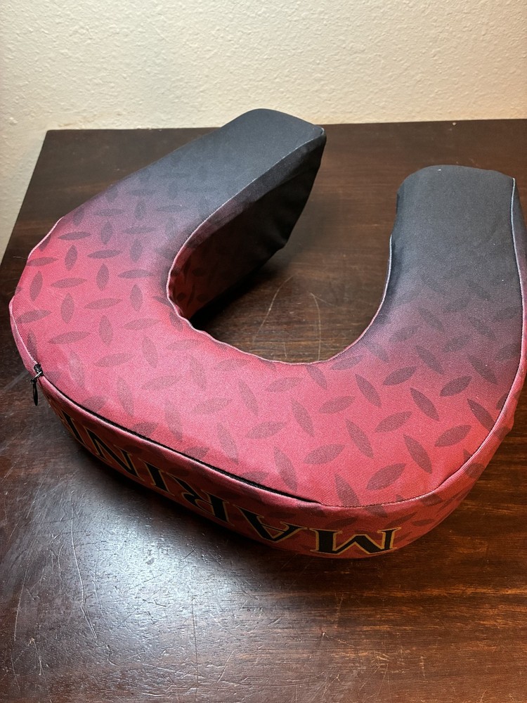 Neck Pillow, US Marines USMC, Semper Fi, Flag
