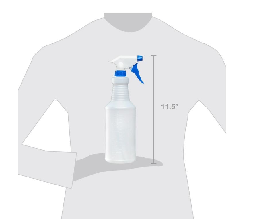 (6 pack) Great Value All Purpose Plastic Spray Bottle, 32 oz.