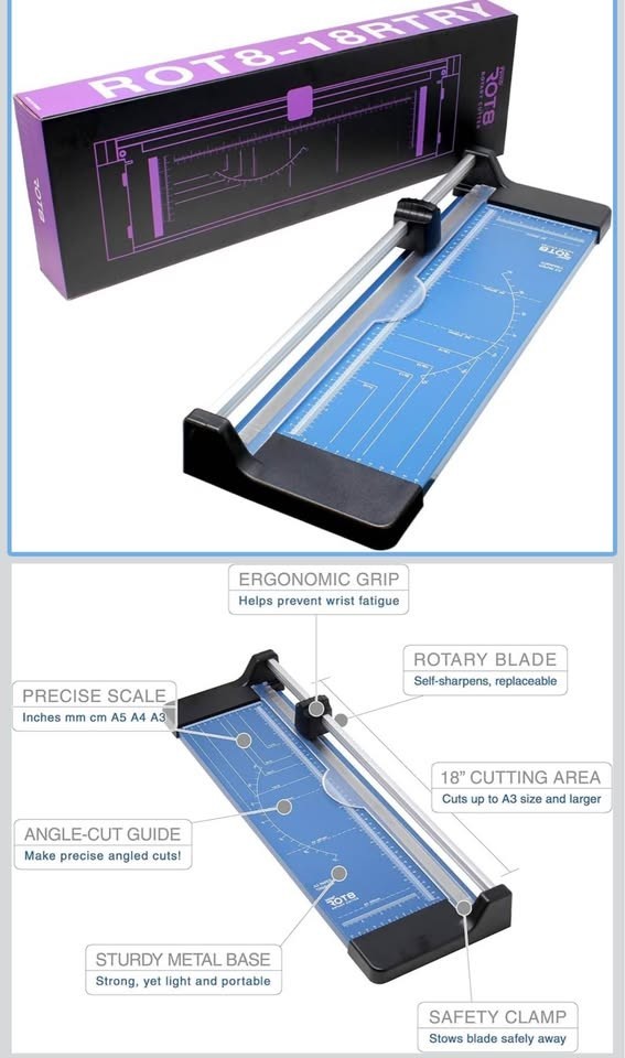 Rotary Paper Cutter and Trimmer