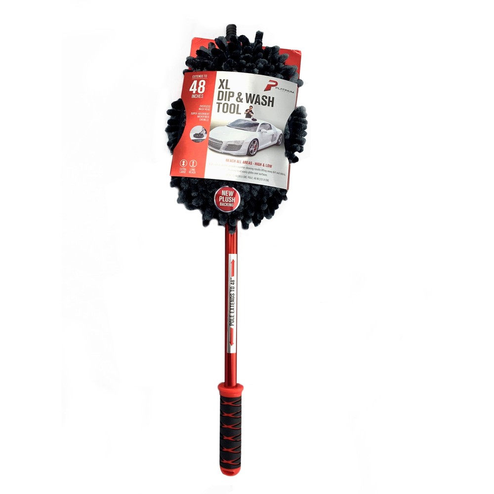 Platinum Series Xl Car Wash Microfiber Mop 48"