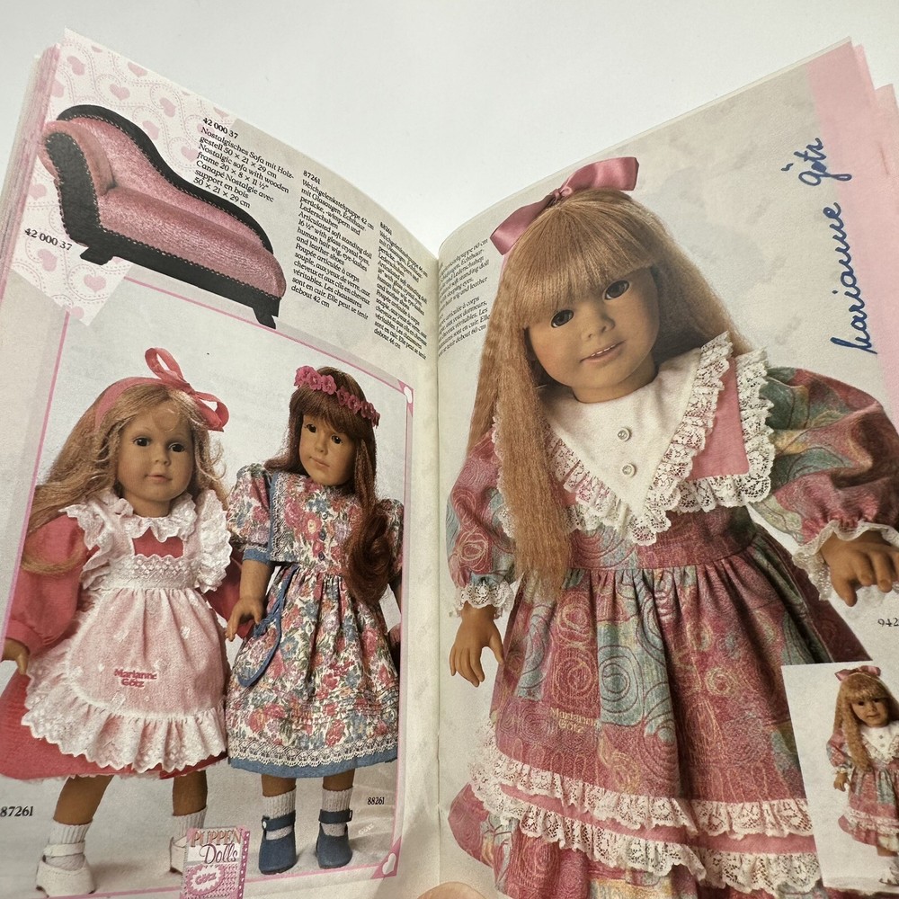 Gotz Doll Catalog 1992 Vintage