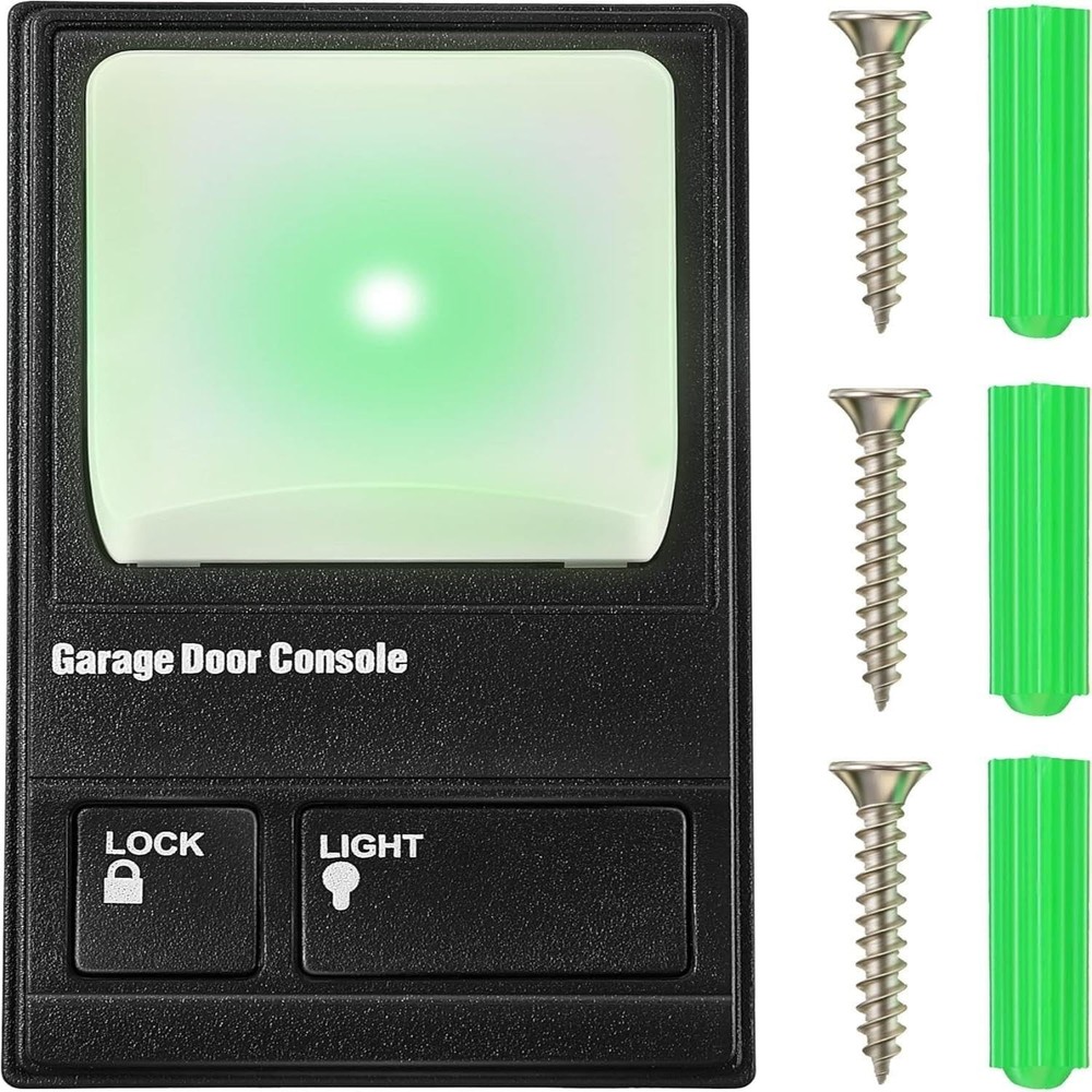 Complete Garage Door Wall Keypad Kit - Illuminated, Secure Control Solution