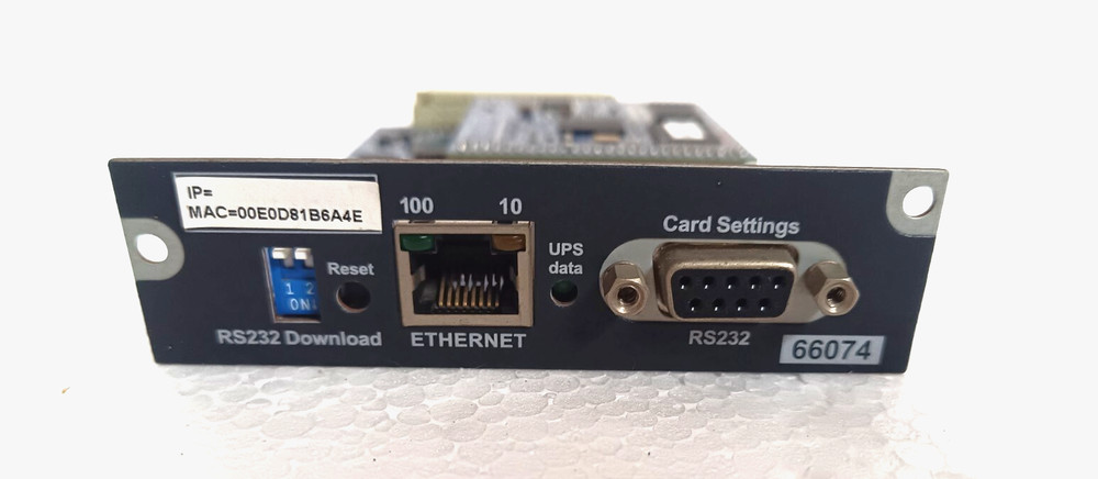 Schneider APC MGE SNMP/Web Card -66074