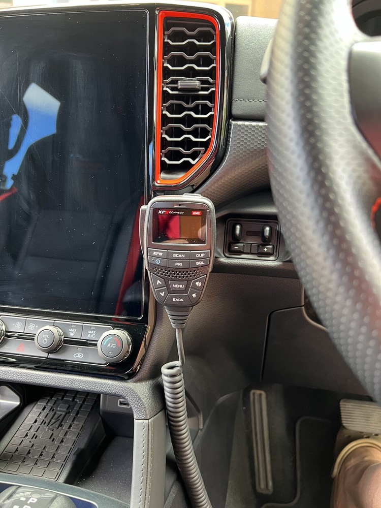 GME UHF Microphone Mount Next Gen Ford Ranger / Raptor