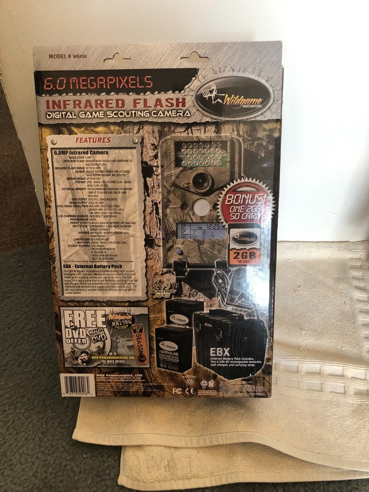 New Wildgame Innovations Infrared Flash Scouting Camera 6 Megapixels