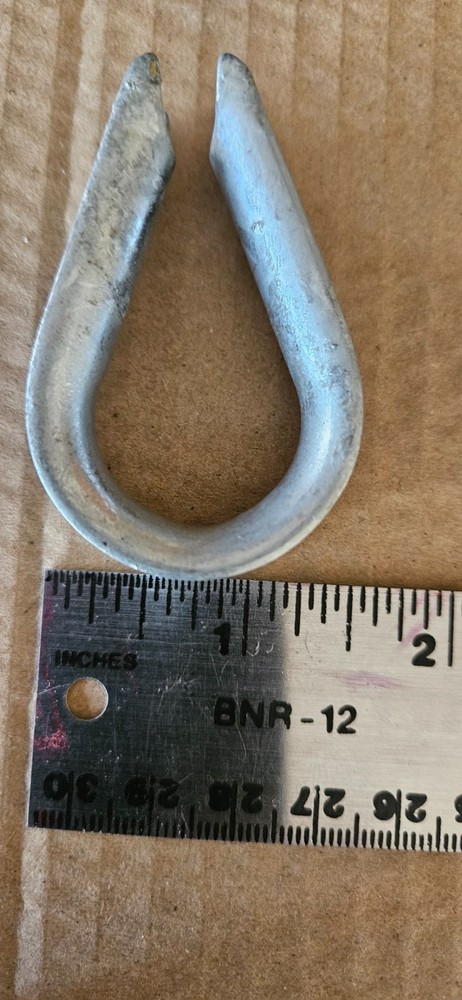 3/8 inch Wire Rope Clamp Clip and Thimble
