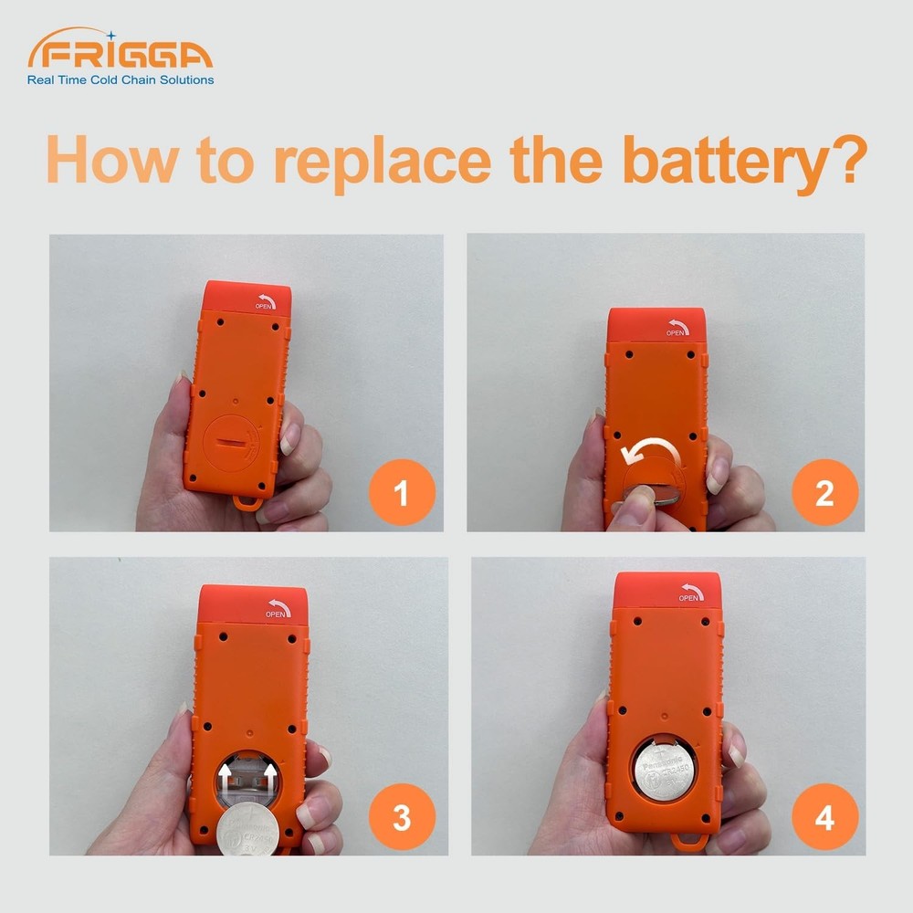 Frigga M2D Reusable Temperature Data Logger Multi-Use USB Digital Temperature Re